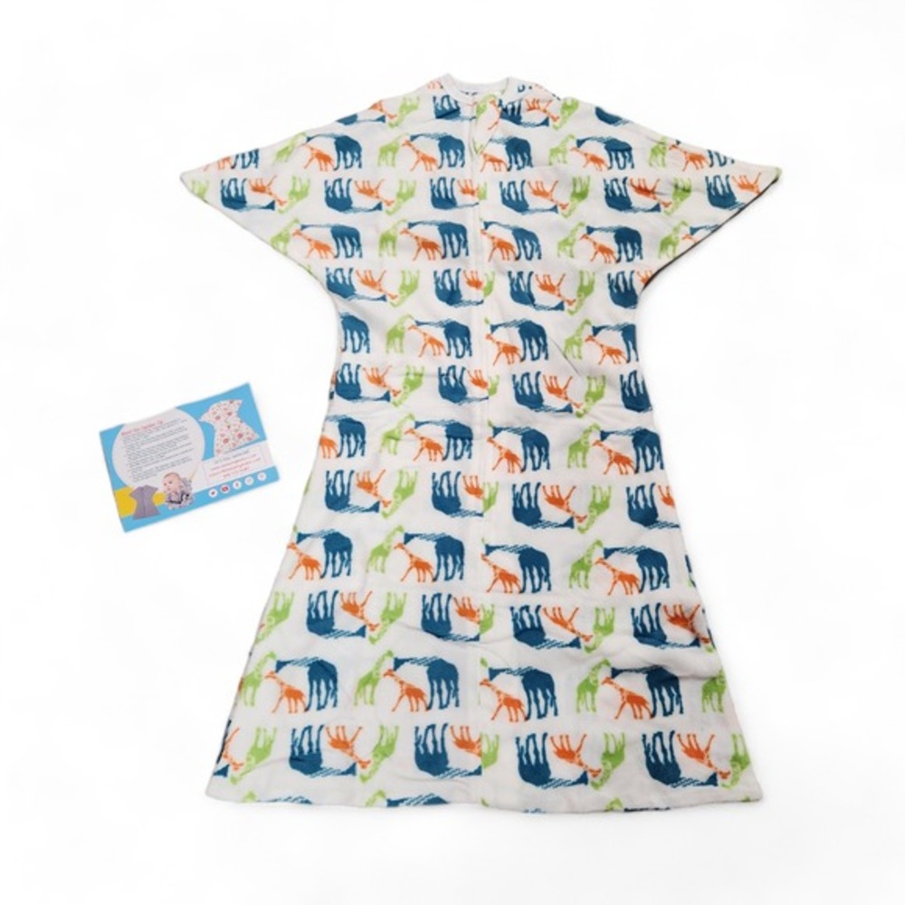 SLEEPING BABY Zipadee-Zip Sleeping‎ Sack Fleece S 4M-8M Giraffe NEW